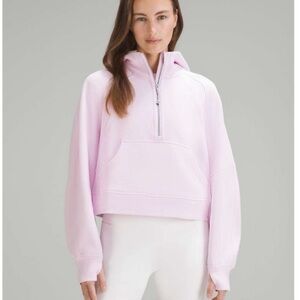NWOT Lululemon oversized half zip scuba hoodie